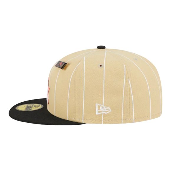 New Era Chicago White Sox Retro Pinstripe 59FIFTY Fitted Hat With Pin - Picture 5 of 7